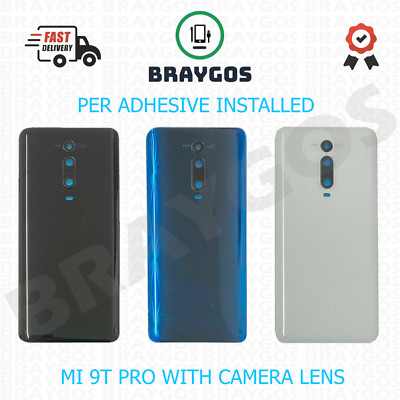 Rear Back Battery Cover For Xiaomi Mi 9T Pro M1903F11 + Camera Lens & Adhesive