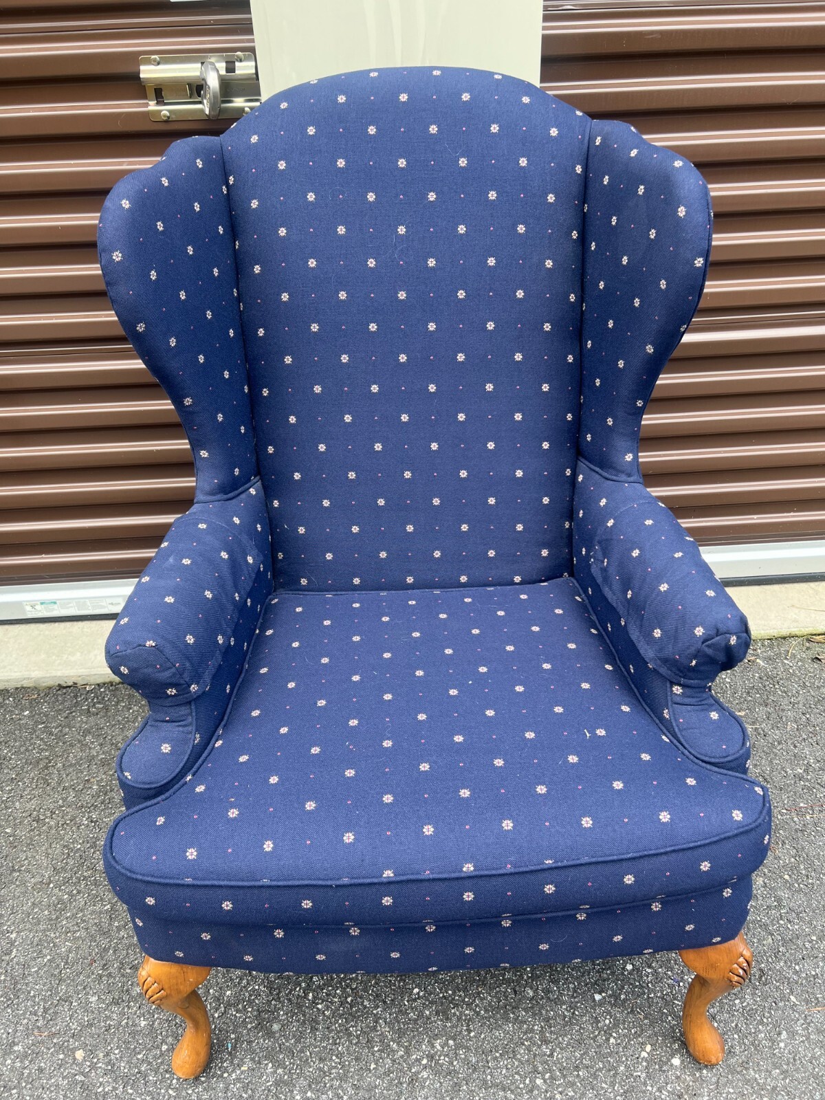 Flexsteel MidCentury Wingback Chair eBay