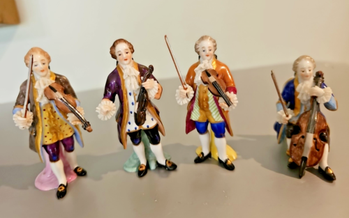 Volkstedt Royal Rudolstadt Sanssouci concerto musicale - porcellana in miniatura - 17 pezzi - Foto 10 di 23