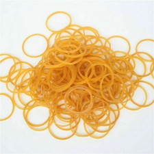 150x/box Rubber Ring Strong Elastic Rubber Bands Office Stationery Holder Decor