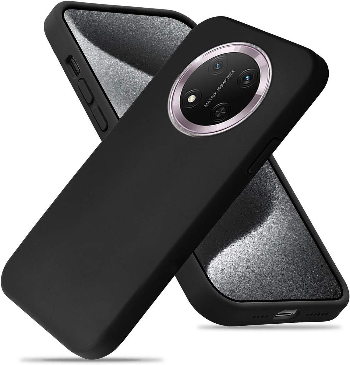 Custodia Silicone Per HONOR Magic5 Lite 5G - Design Slim, Antiscivolo, Colore Blu Zaffiro - Foto 9