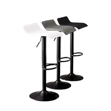 SGABELLO 2 SGABELLI BAR E CUCINA REGOLABILI IN ALTEZZA SEDIA GIREVOLE SIMILPELLE