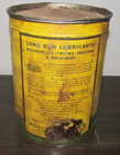 Vintage Western Auto Long Run Lubricant Tin Oil Can Empty Man Cave Home Decor — photo 2