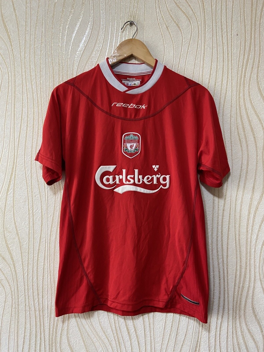 2003-04 Reebok Liverpool サッカーシャツ リヴァプール LIVERPOOL 2003 2004 HOME FOOTBALL SHIRT SOCCER JERSEY REEBOK