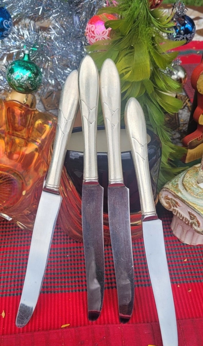 Community 1932 LADY HAMILTON x5 Dinner Knives Oneida Silverplate