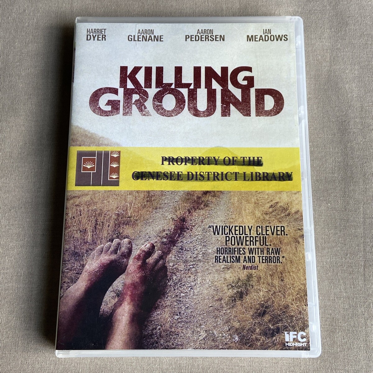 Killing Ground (DVD 2016 IFC Midnight) Horror Thriller Aaron