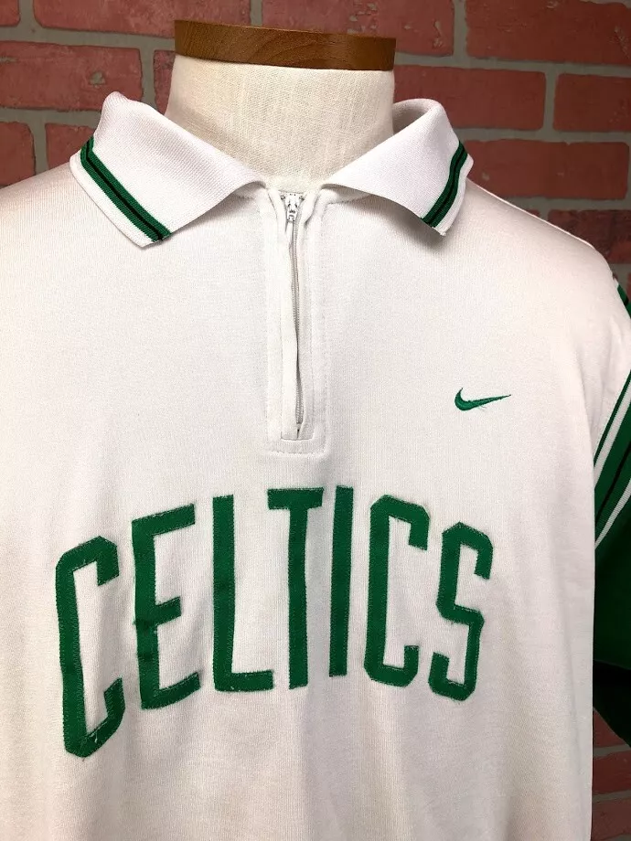 Boston celtics cheap warm up shirt