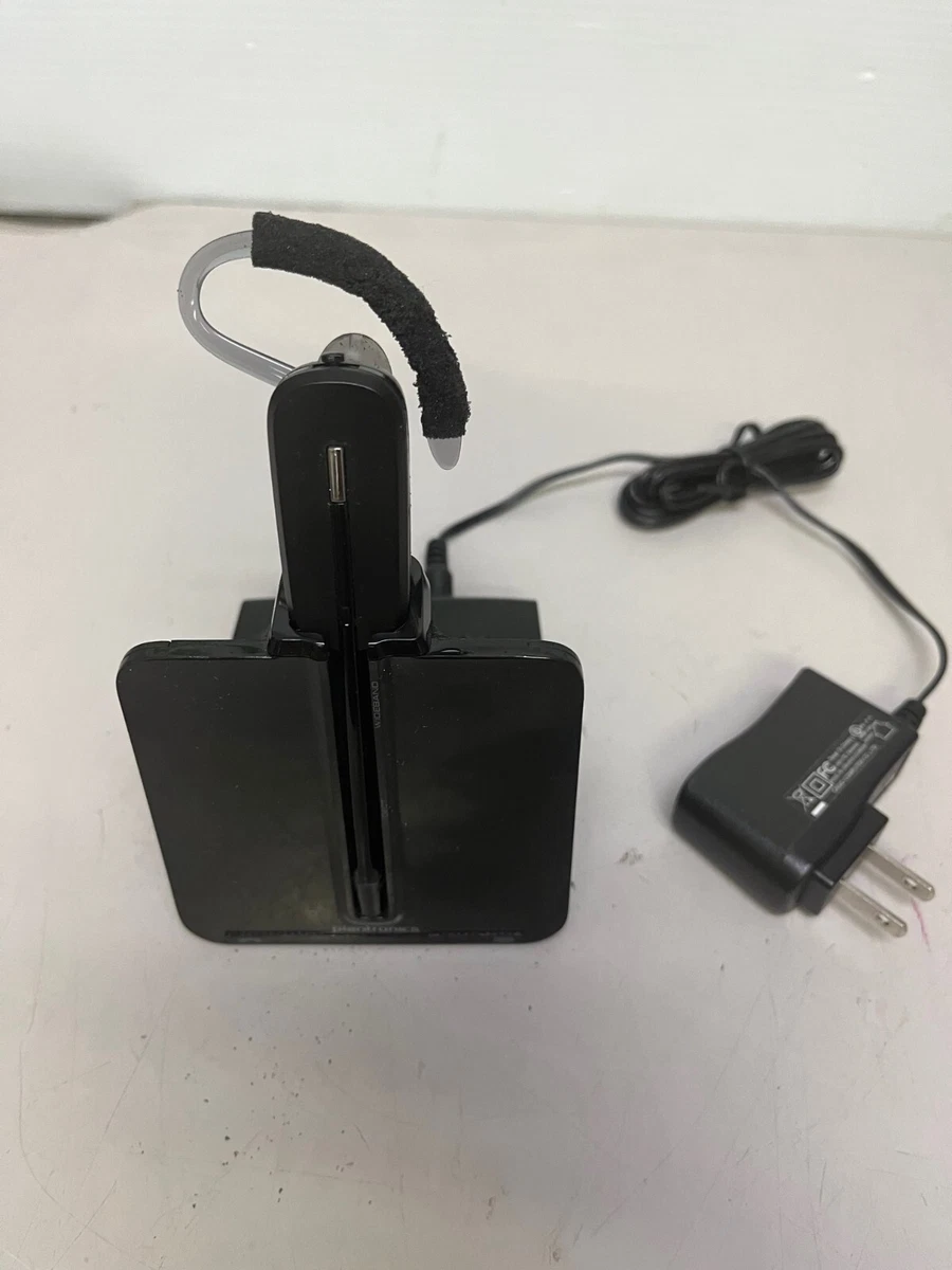 Plantronics C054 Base Station For Wireless Headset w AC Adapter Ear Piece