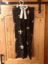 nfl team apparel new orleans saints Women  s Pajama pants Med, Football, cozy