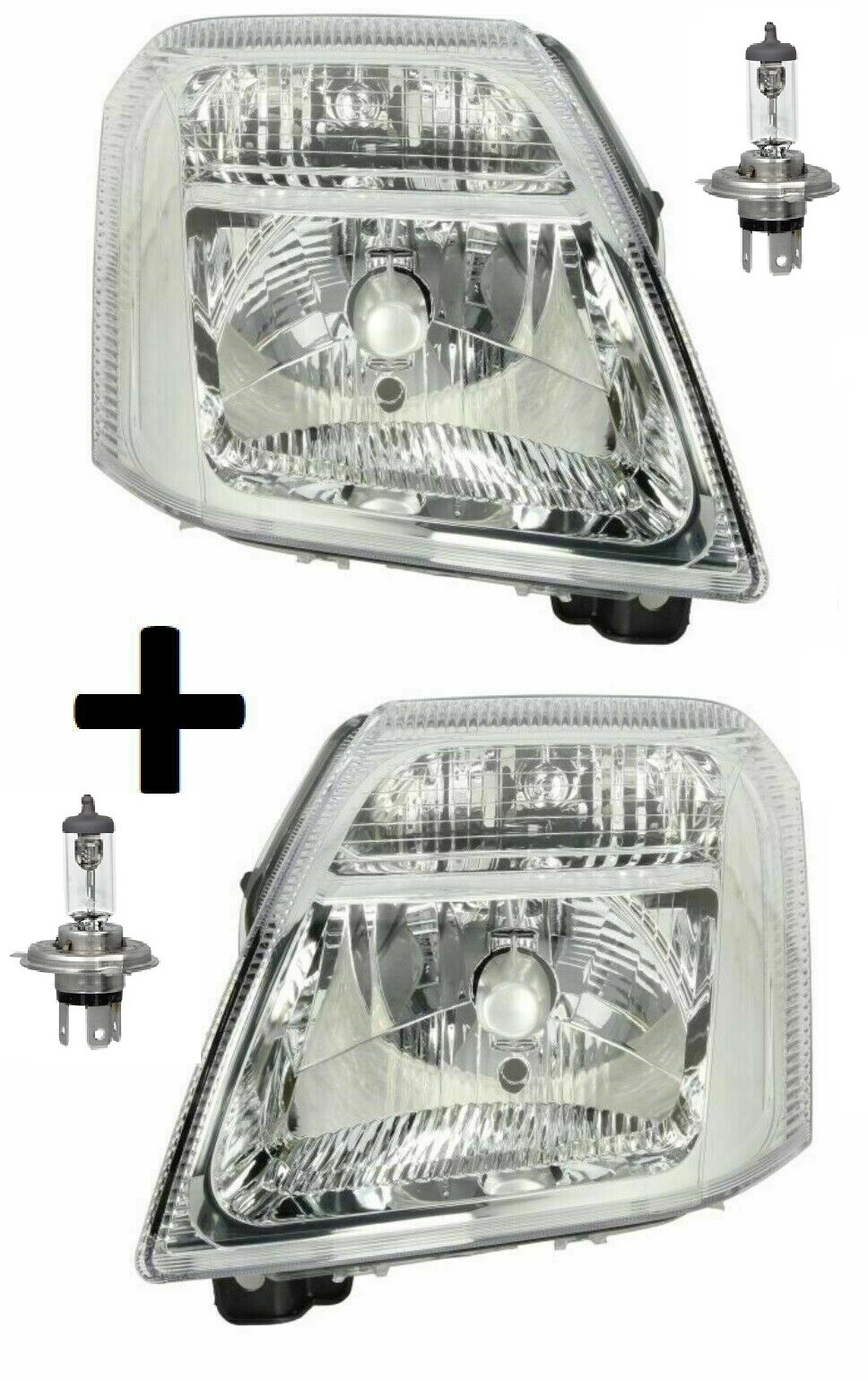 Phare avant gauche Citroën C2 antibrouillard réglage électrique