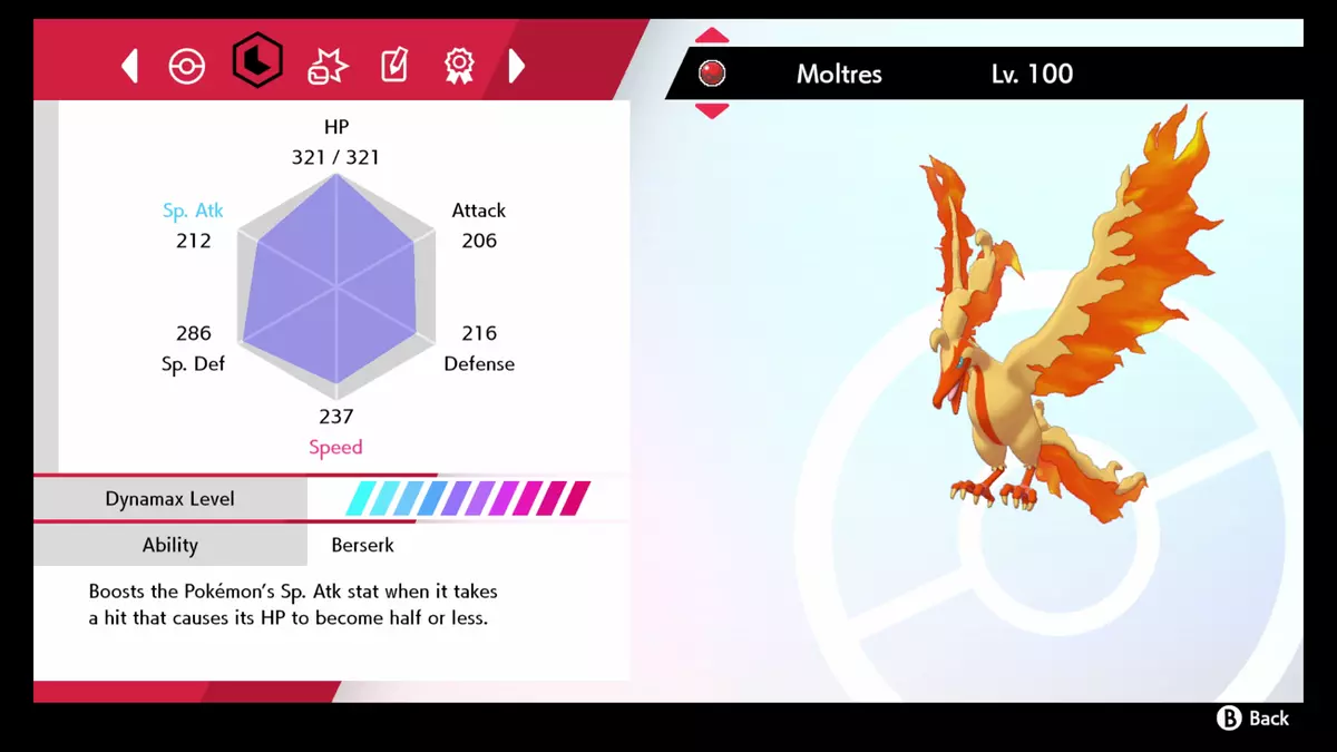 ✨ Moltres (Galar) ✨ Pokemon Sword and Shield Perfect IV 🚀 Fast Delivery 🚀