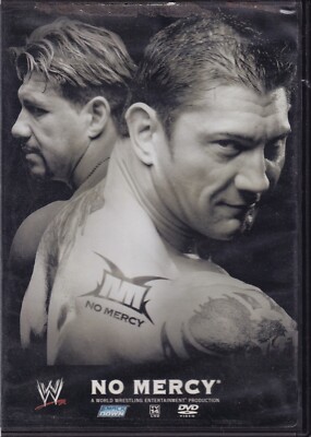WWE No Mercy 2005 Wrestling DVD Eddie Guerrero The Undertaker Dave