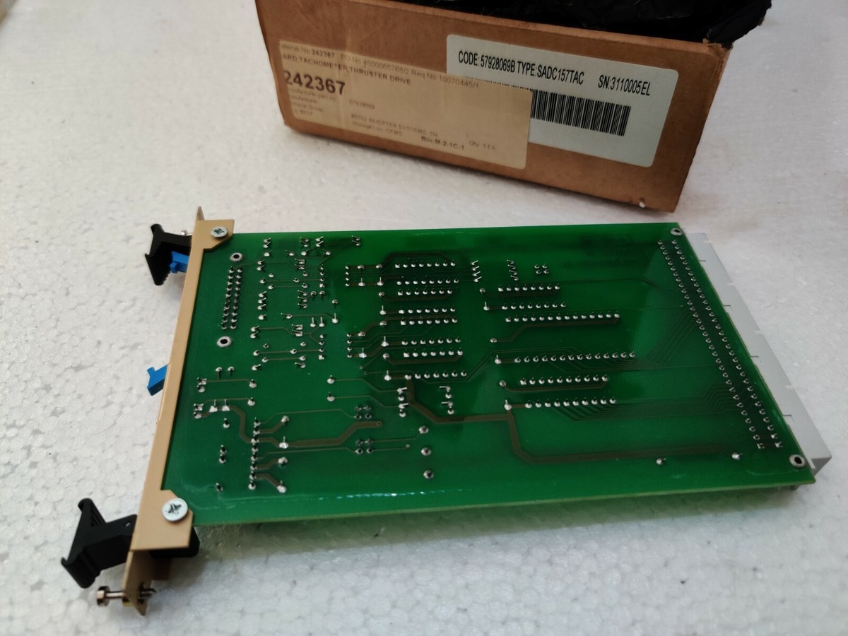 ABB SADC157TAC CARD TACHOMETER, THRUSTER DRIVE 57928069B | eBay