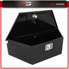 Aluminum Trailer Tongue Tool Box Pickup Truck Bed Storage Toolbox 39x16.5x12