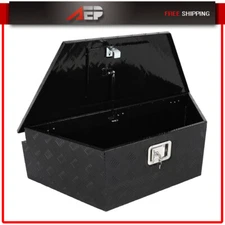 Aluminum Trailer Tongue Tool Box Pickup Truck Bed Storage Toolbox 39"X16.5"X12"