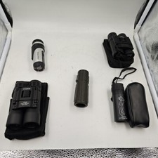 Lot of 5 Used Binoculars - Various Brands, Working Condition