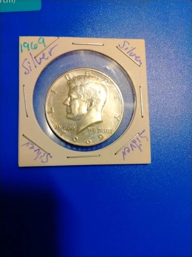 1969-S UnCirculated 40% Silver Kennedy Half Dollar.