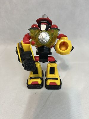 Rescue Heroes Back Draft Robot Ladder Fisher Price Vintage Toy | eBay