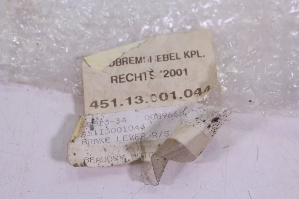 Palanca de freno de mano KTM 50 1997-2007 45113001044 Foto 2 de 4