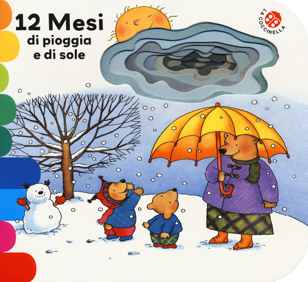 Libri Anna Curti / Mantegazza Giovanna - 12 Mesi Di Pioggia E Di Sole. Ediz. A C