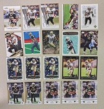 20 Card Lot of MARQUES COLSTON Saints NFL Must have for any collector! FREE S&H!