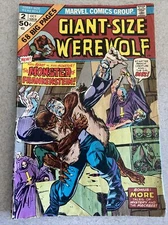 Marvel Comics Group Giant-Size Werewolf Volume 1 No. 2 October 1974