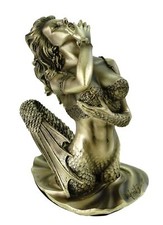 Monte M.Moore Meerjungfrau "Verführung" Sirene 18cm mermaid sexy Akt Frau Figur
