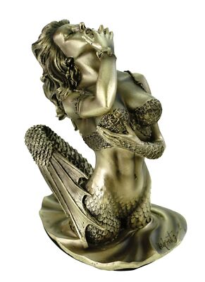 Monte M.Moore Meerjungfrau ''Verführung'' Sirene 18cm mermaid sexy Akt Frau Figur