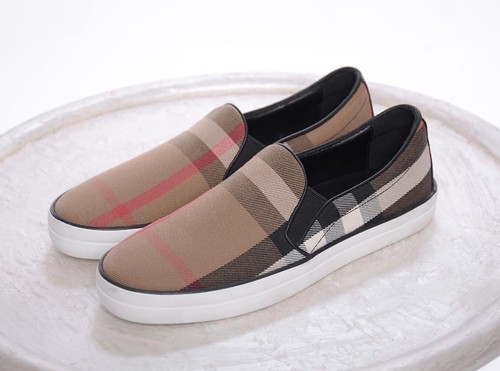 Burberry - Scarpe da ginnastica Union in pelle e mesh - Melijoe