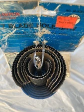 Champion Hole Saw Set 7 Sizes with Arbor Light Duty  1 inch to 2 1/2 inch Used
