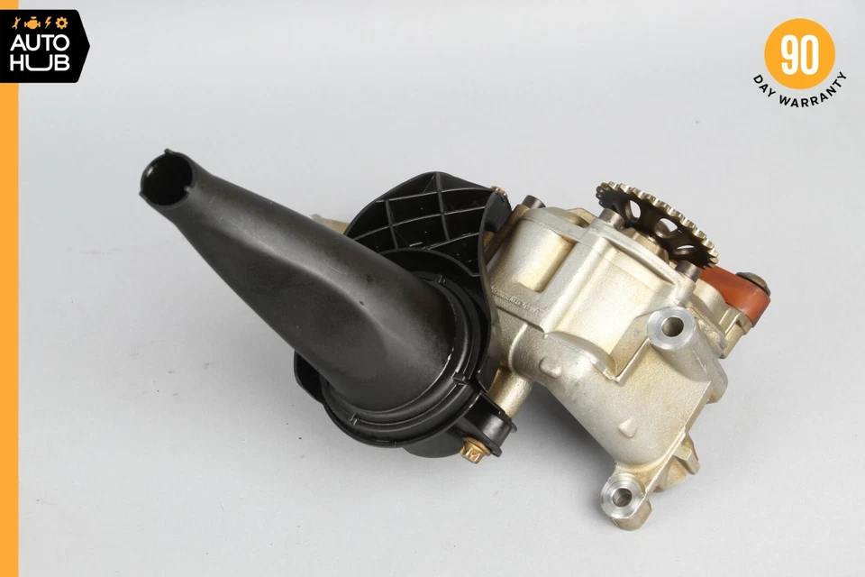 Bomba de óleo do motor 07-12 Mercedes W221 S550 CL550 SL550 ML550 2731800501 FABRICANTE DE EQUIPAMENTO ORIGINAL - Imagem 4 de 4