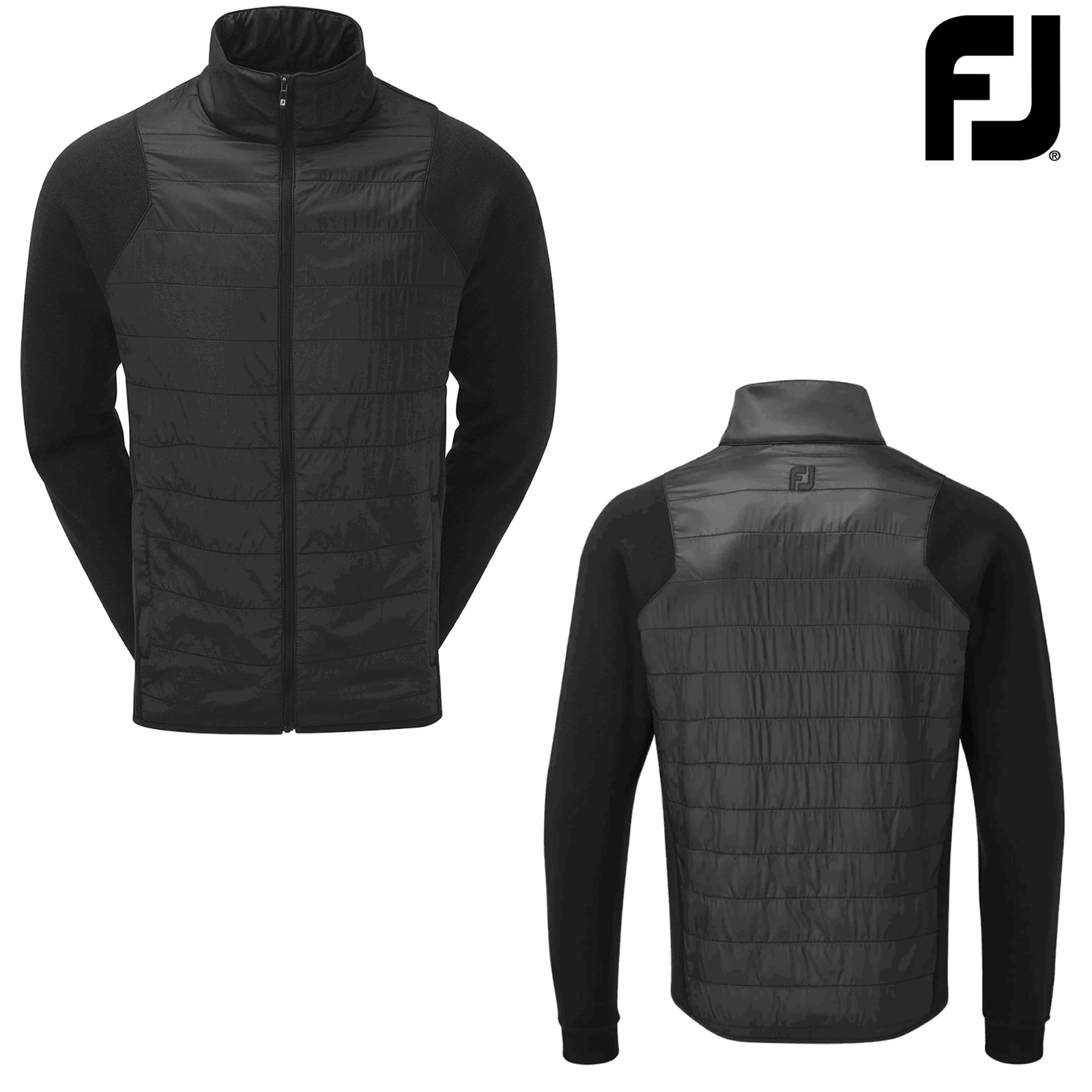 FOOTJOY MENS HYBRID FULL ZIP THERMAL GOLF JACKET OR GILET 40 OFF RRP