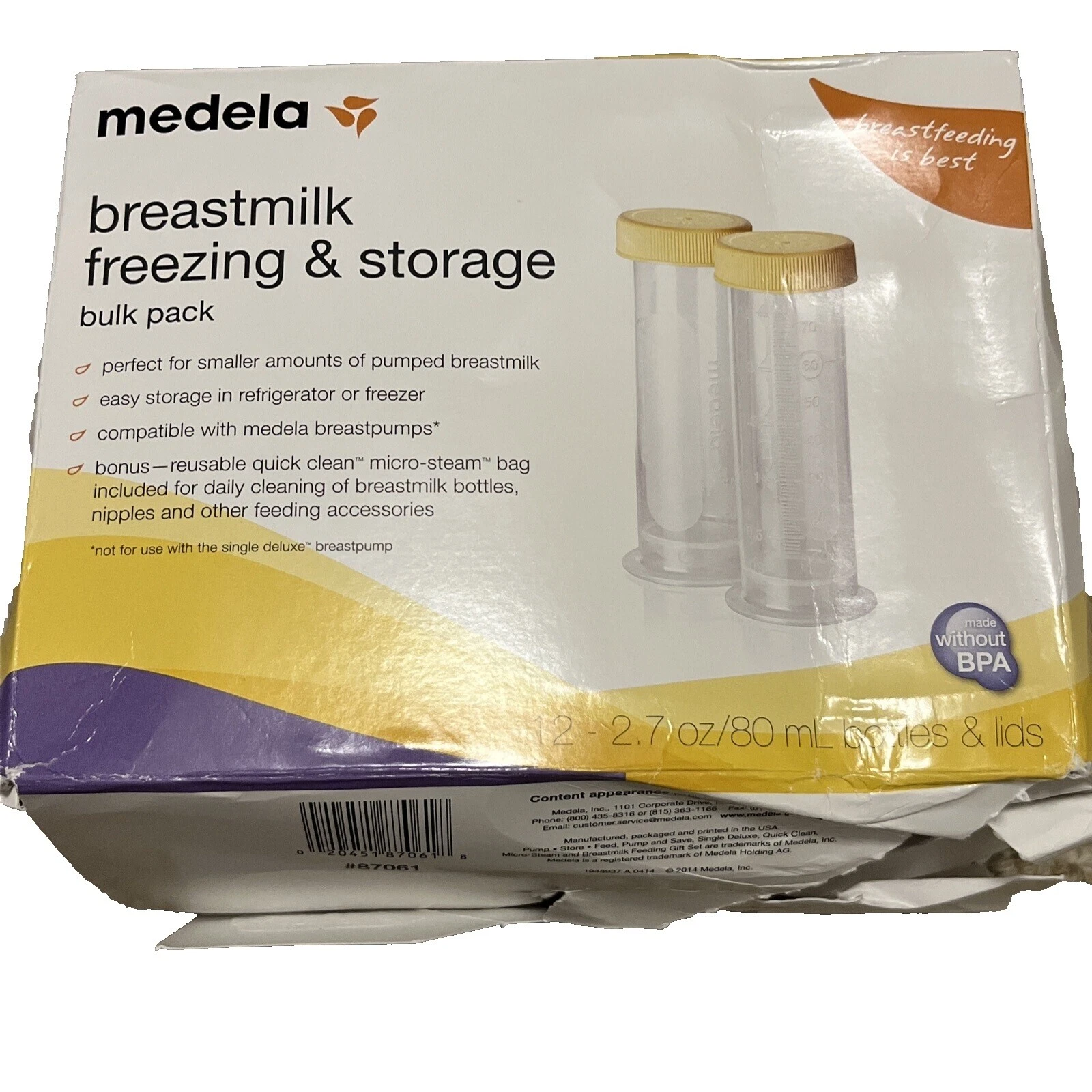 Medela Bottle Breast Milk Storage