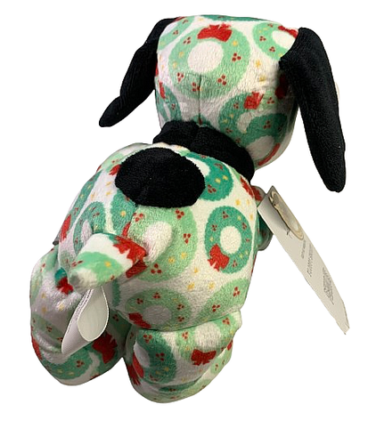 Hallmark Peanuts Floppy Snoopy Festive Wreaths 10" Xmas 2024 NEW Design! Tags - Picture 3 of 5