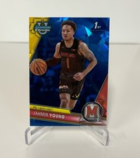 2023-24 Bowman Chrome Sapphire University Jahmir Young #51 Maryland Terrapins