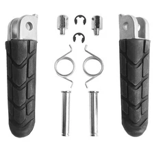 Front Footrest Foot Pegs Fit For Honda CBR 600 F Hurricane 1987-1990 RC51 00-06