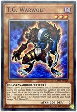OP09-EN016 T.G. Warwolf - Common Unlmited Lightly Played YuGiOh Card