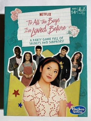 2020 Hasbro Netflix To All The Boys I've Loved Before Game Ages 14+ New Sealed