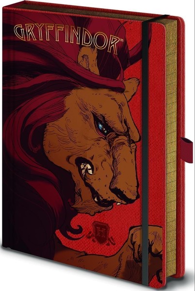 Gadget - Harry Potter: Pyramid - Intricate Houses Gryffindor A5 Premium Notebook-image
