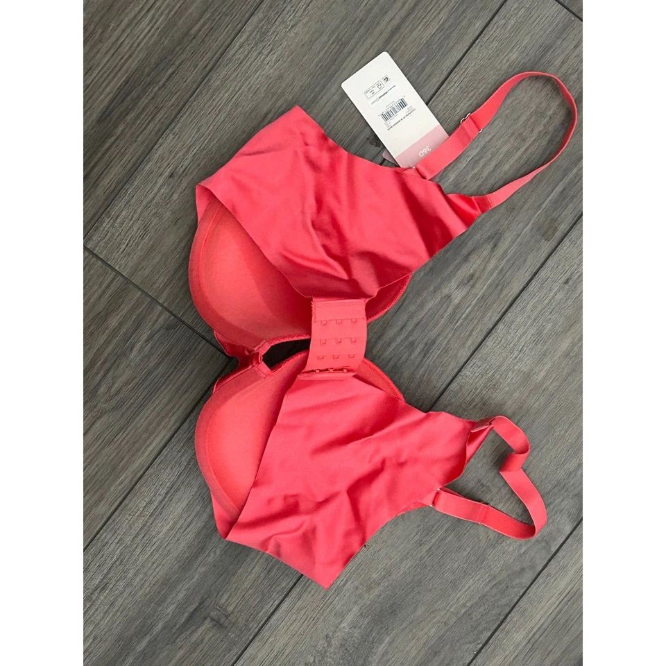 Sujetador push up de encaje Secret Treasures rosa 36D cobertura completa correas ajustables nuevo con etiquetas Foto 3 de 3