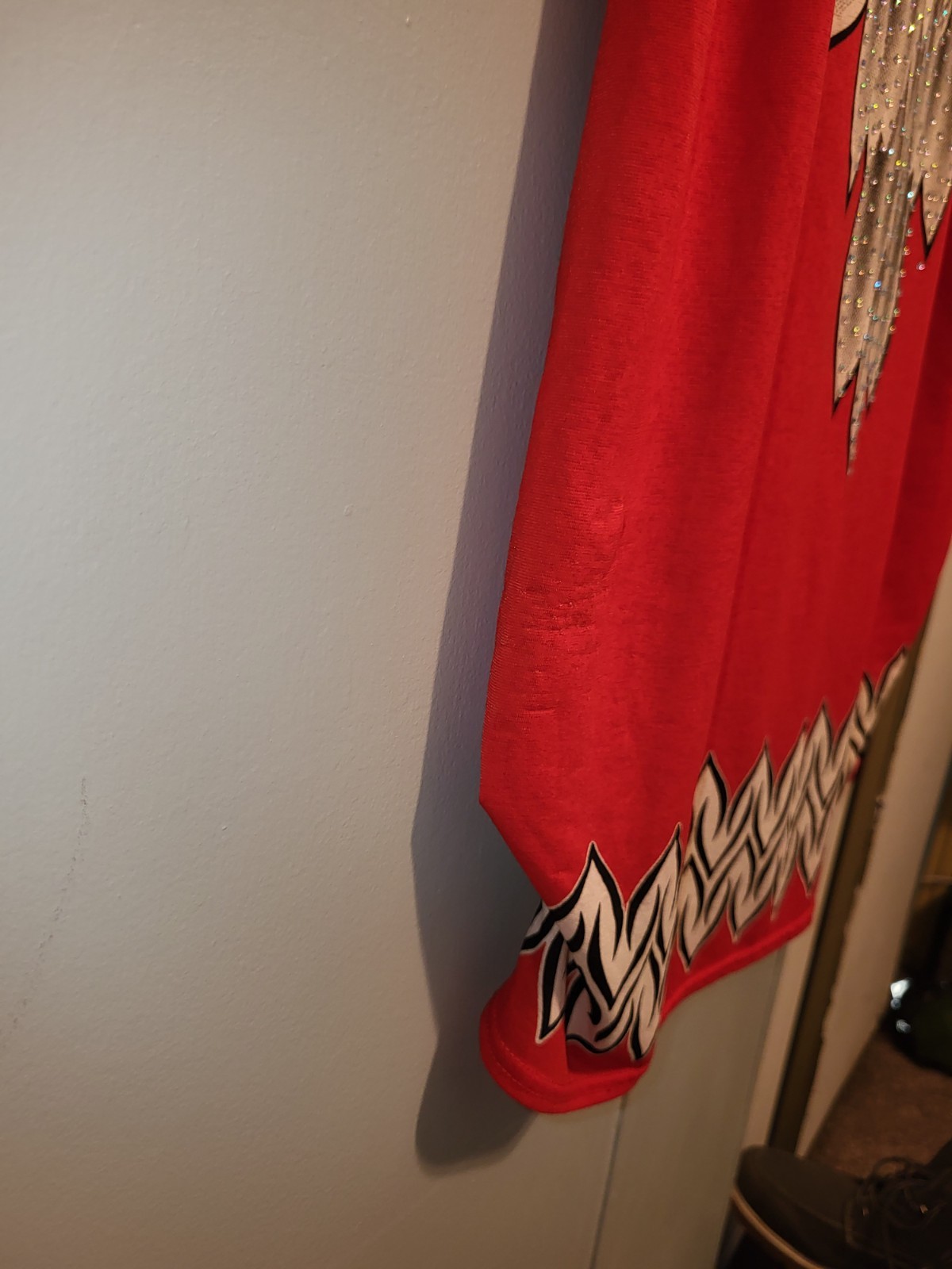 Ameri Mode Womens Red Feathers rhinestone Crystal… - image 9