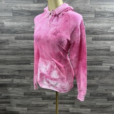 Gildan Sweatshirt Women Small Tie Dye Pink Long Sleeve Pullover Top Shirt