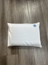 Almohada de gel fresca de espuma viscoelástica United Airlines Polaris Business Class + funda blanca