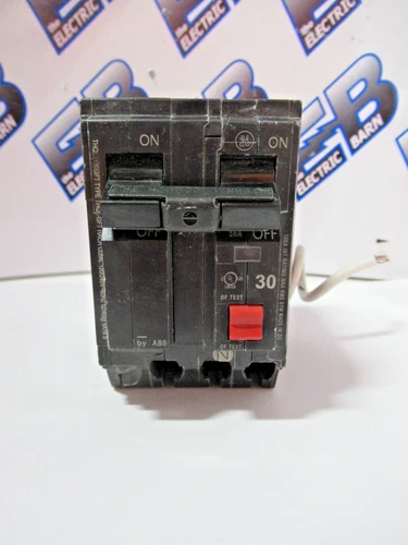 GE ABB THQL2130GFT Circuit Breaker (SHORT) 30 Amp 240 Volt 2 Pole GFCI -WARRANTY