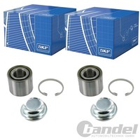 2X SKF RADLAGER-SATZ Hinten Passend FÜR Opel Agila Links+Rechts
