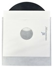 100 White Non Woven Record Outer Sleeves for 12" LP Vinyl 33 RPM Record Albums — photo 1