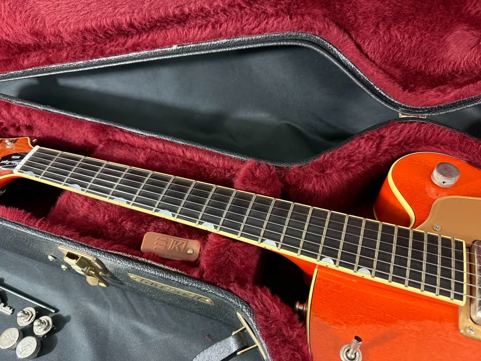 Gretsch G6120SSLVO 2005 Brian Setzer - Laca naranja vintage Foto 4 de 4