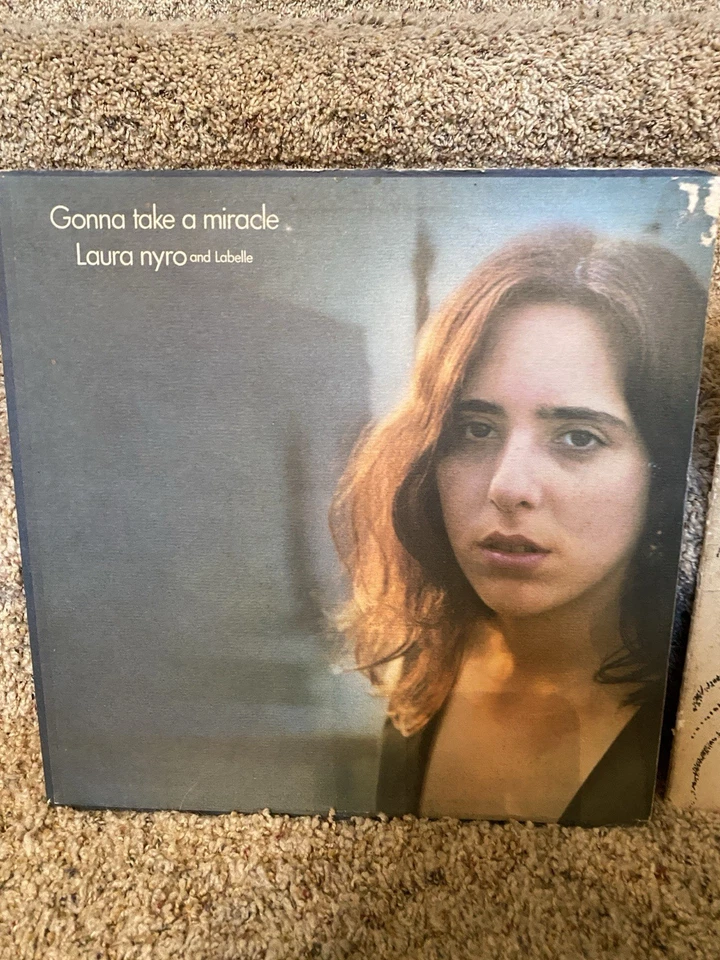 (3) LAURA NYRO Vinyl LP Records Lot, GONNA TAKE A MIRACLE, CHRISTMAS, ELI 13th - Image 2 of 4