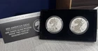 2021 American Eagle Reverse Proof Two Coin Set Designer Edition
