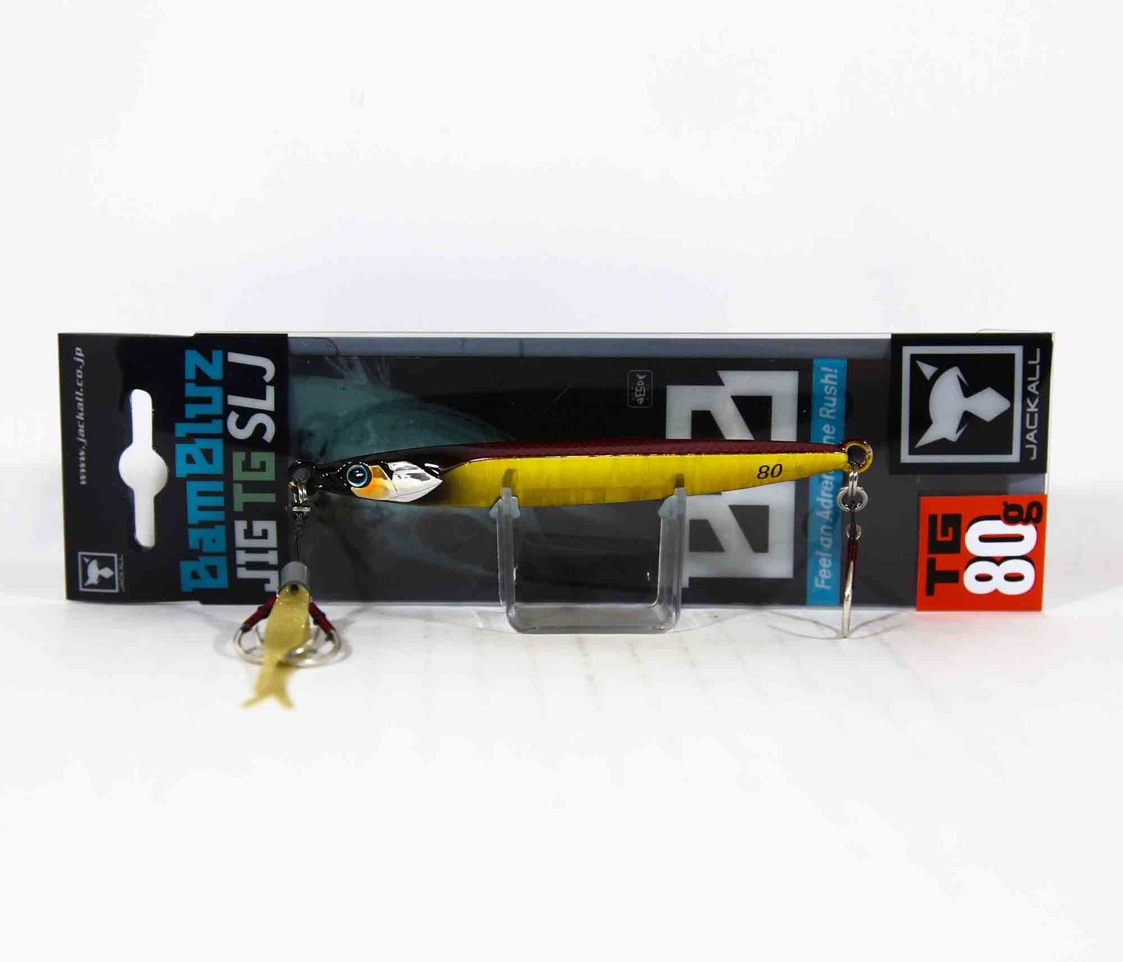 Jackall Metal Jig Bambluz SLJ TG Tungsten 80 grams Red Gold (4339)
